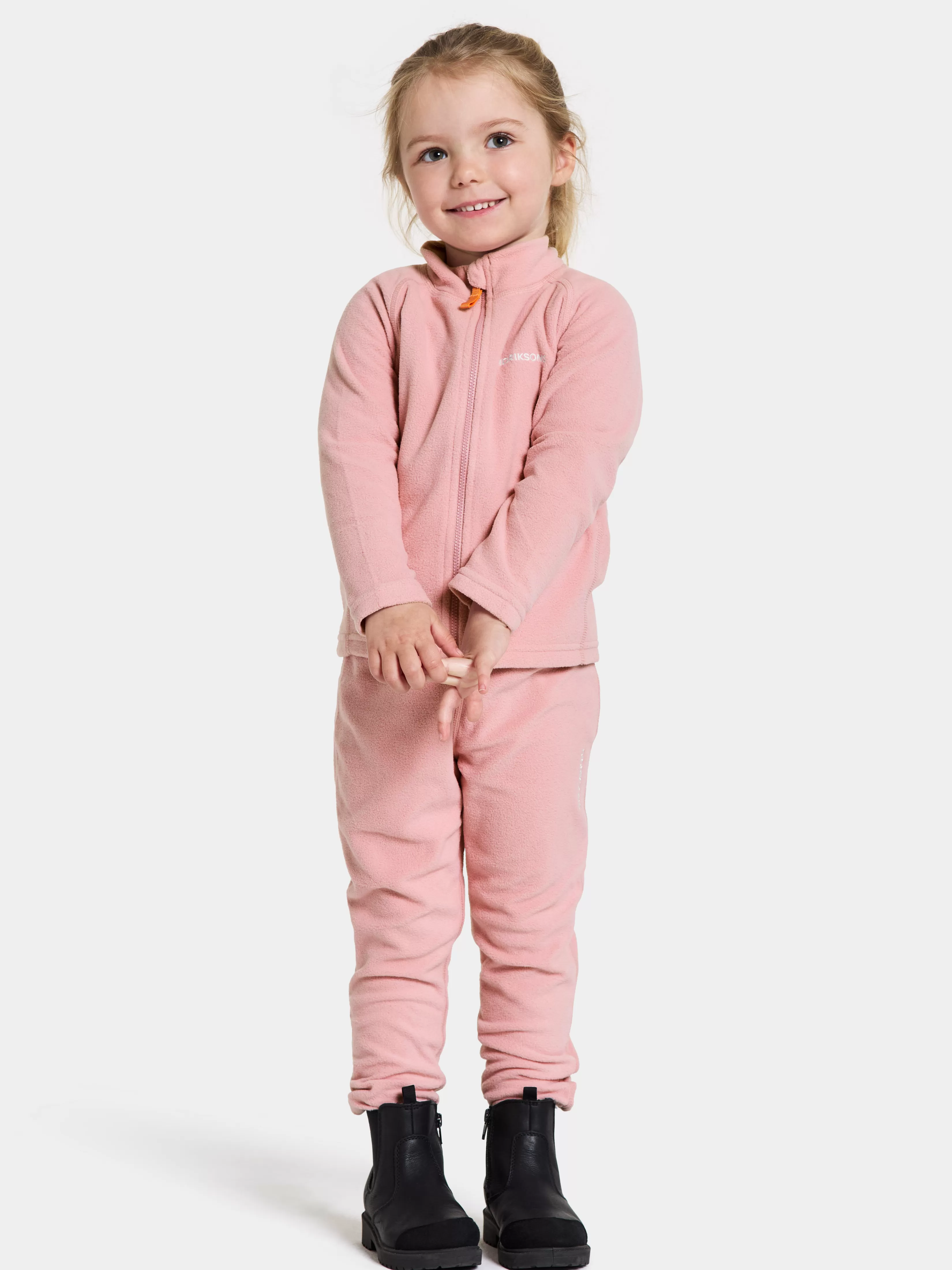 Didriksons Monte Kids' Full-Zip>Barn Fleecegensere & Mellomlag