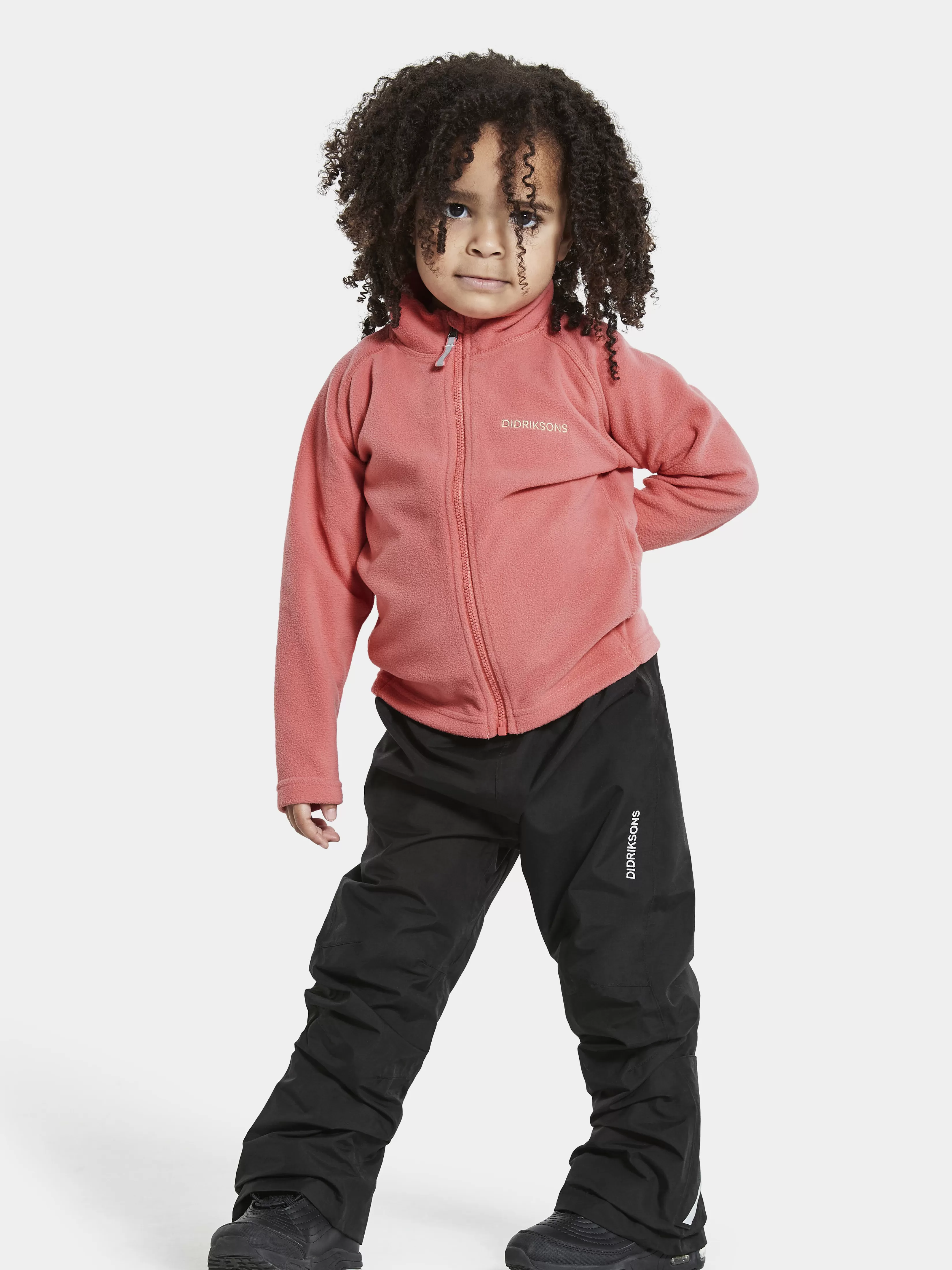 Didriksons Monte Kids' Full-Zip>Barn Fleecegensere & Mellomlag