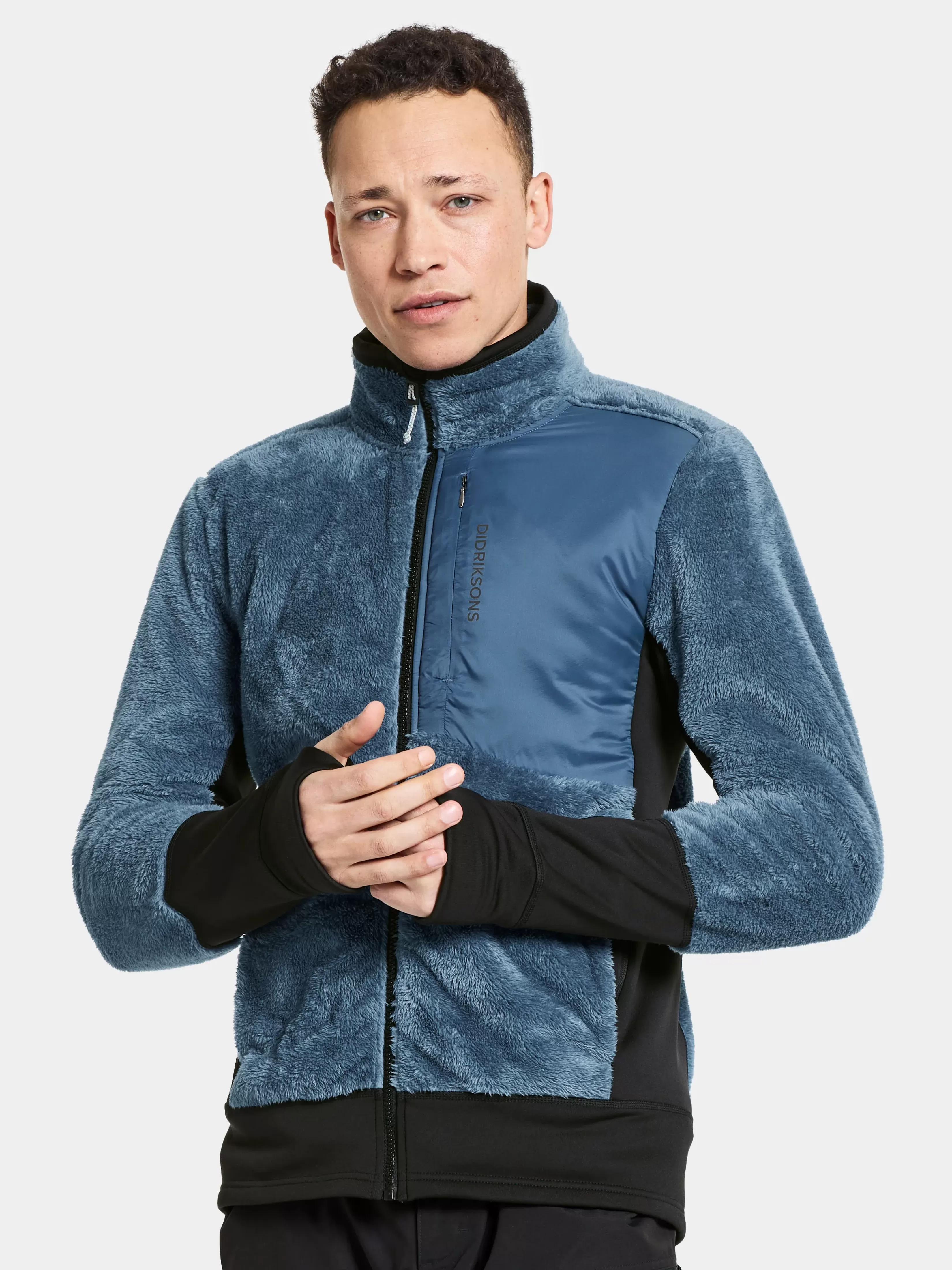 Didriksons Perseus Full-Zip>Herre Fleecegensere & Mellomlag