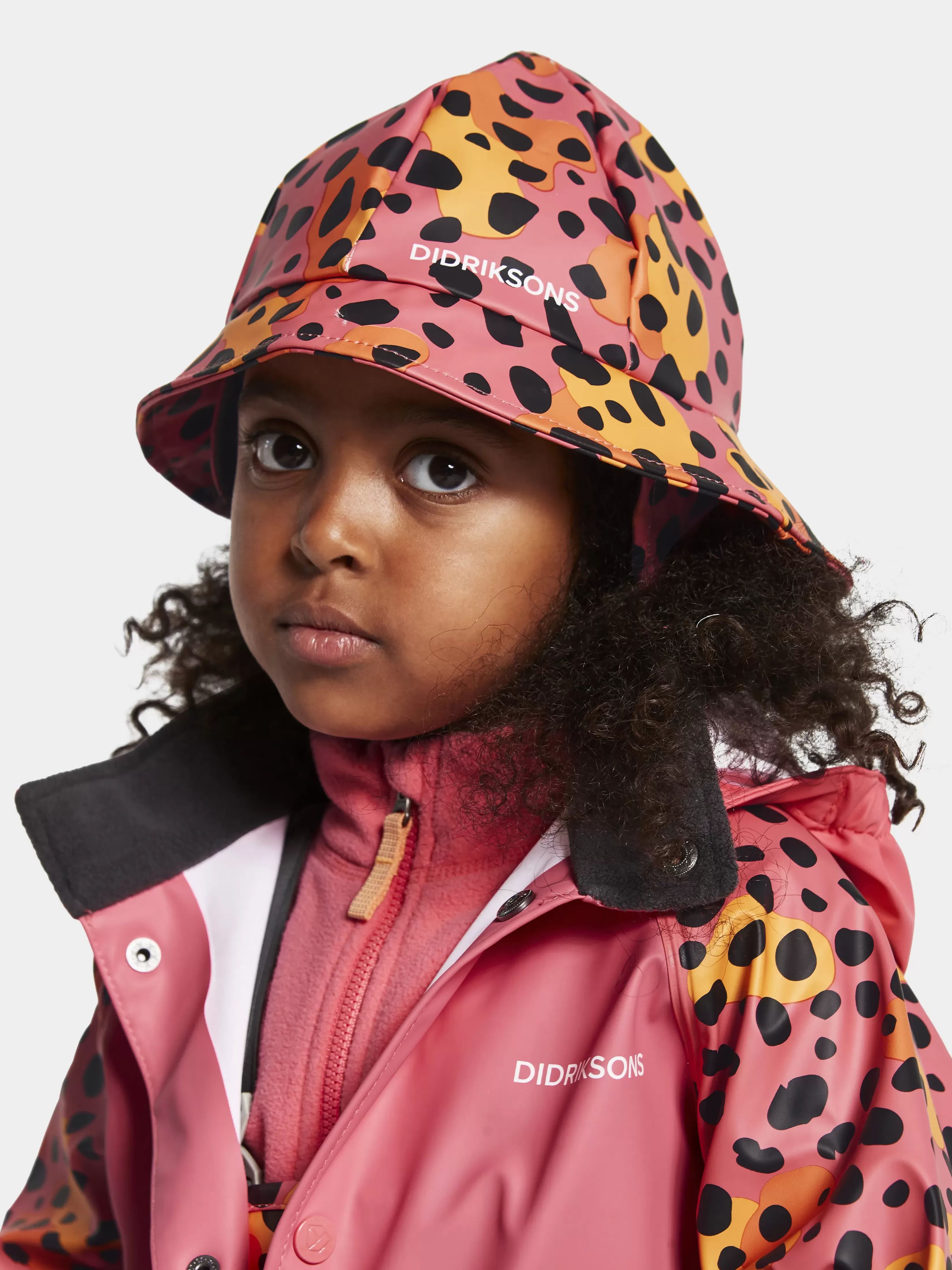 Didriksons Southwest Printed Kids' Hat Galon®>Barn Sydvest & Regnhatt