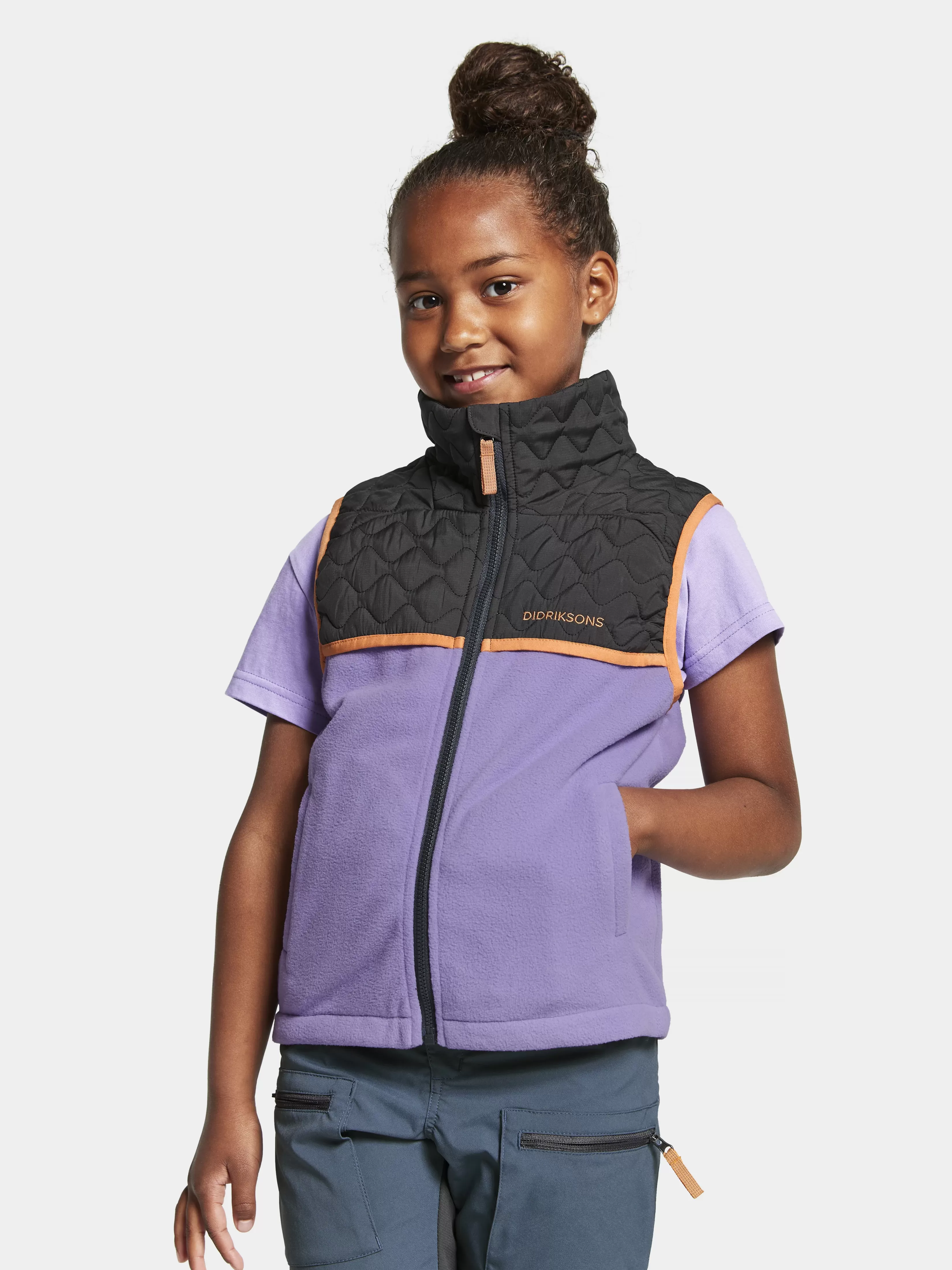 Didriksons Tistel Kids' Vest>Barn Vester