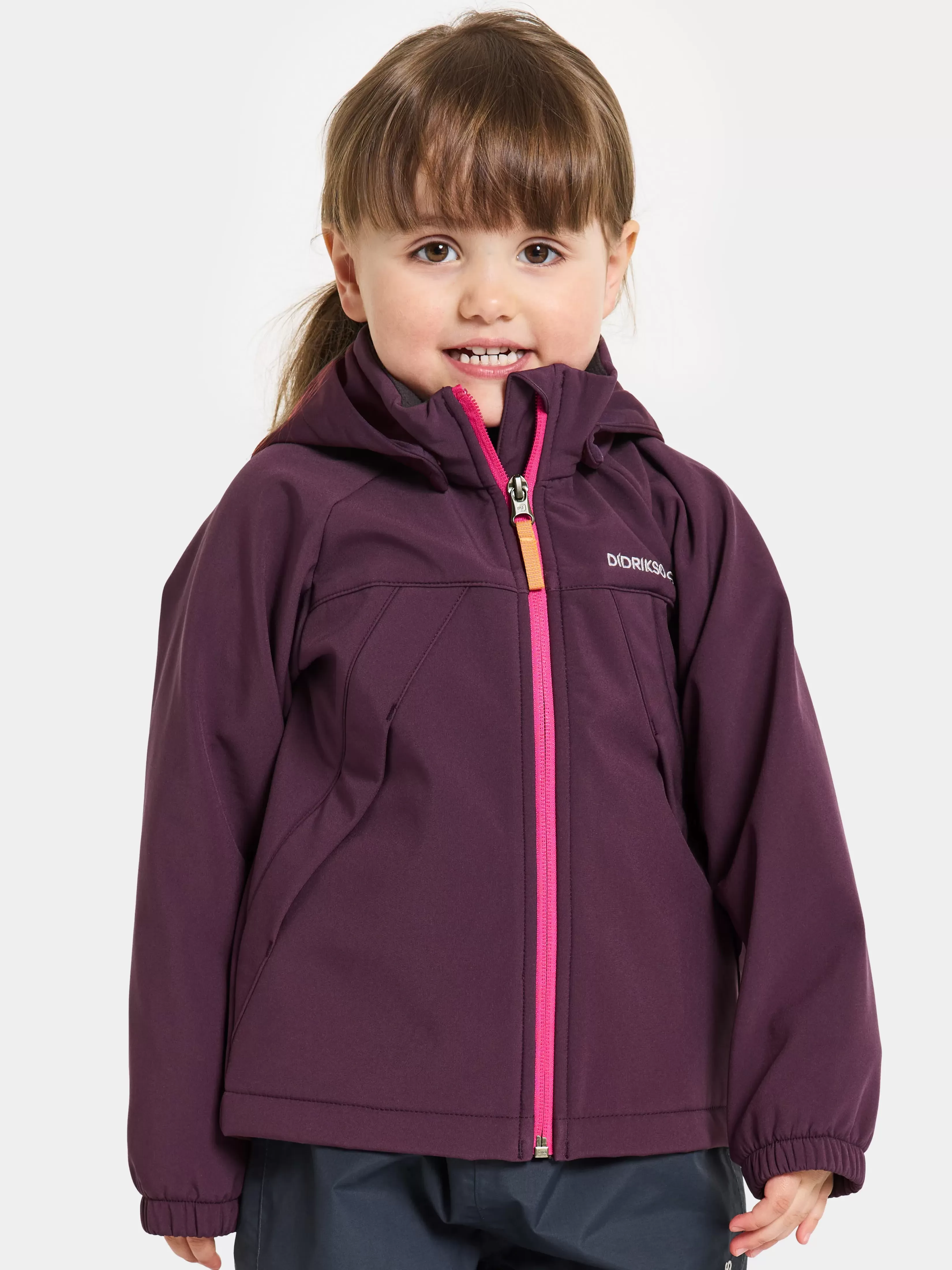 Didriksons Troel Kids' Jacket>Barn Softshell-Jakker