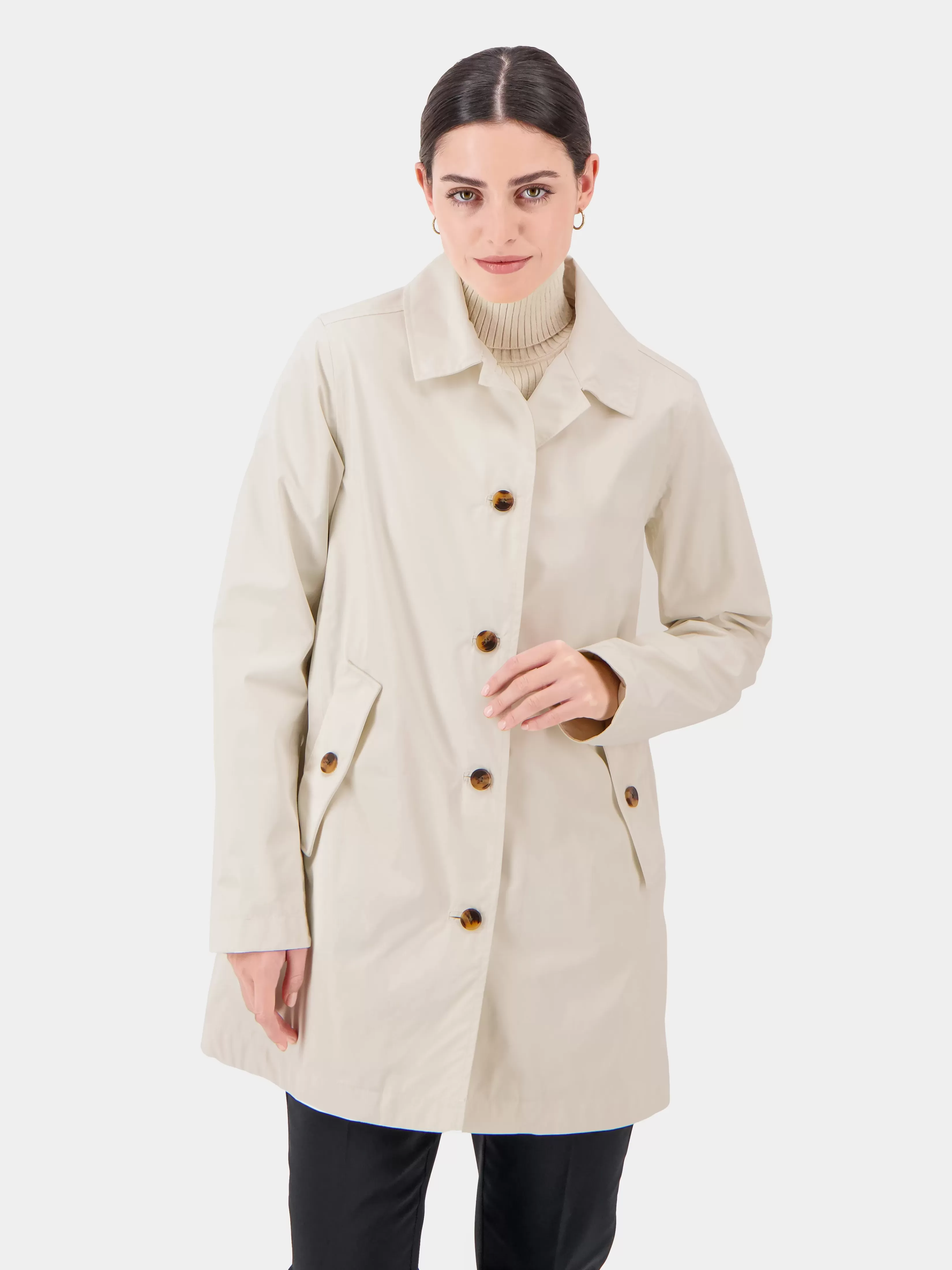 Didriksons Vivianne Coat>Dame Trenchcoats